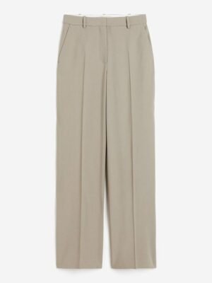 Wide Pleated Trousers
