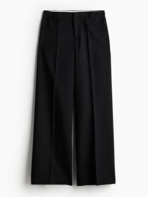 Wide Pleated Trousers